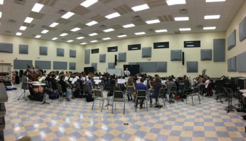 Rehearsal with ASO